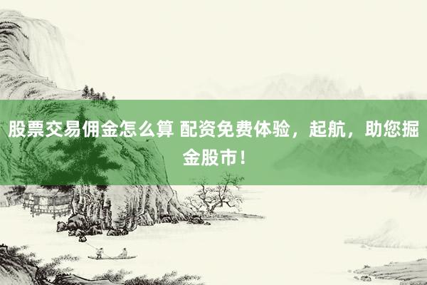 股票交易佣金怎么算 配资免费体验，起航，助您掘金股市！